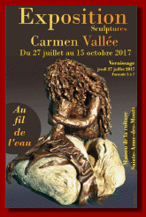 Exposition solo � la Maison de la Culture de Sainte-Anne-des-Monts en 2017